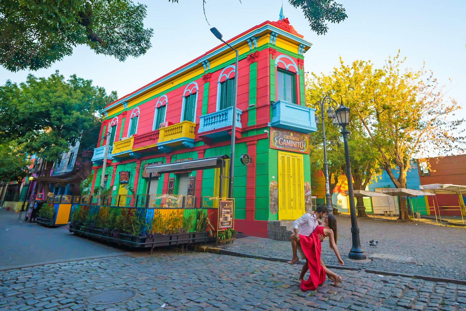 Danni & Fede in Caminito, La Boca