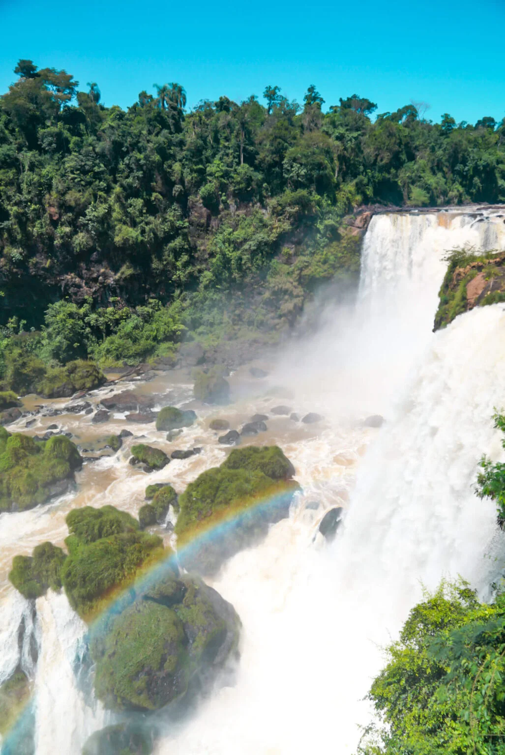 Saltos de Monday - how to get to Argentina from Paraguay