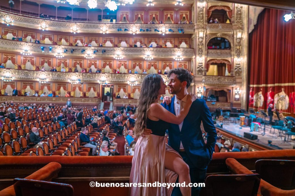 watching a show at Teatro Colon - things to do in Buenos Aires when it rains