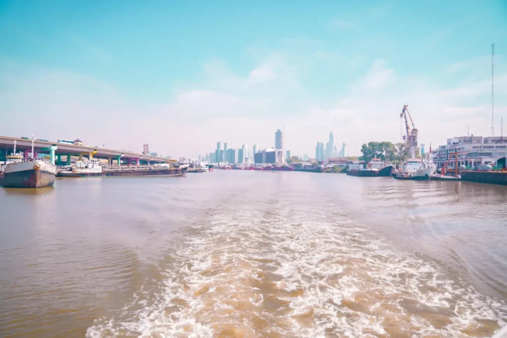 how to get to Argentina by sea