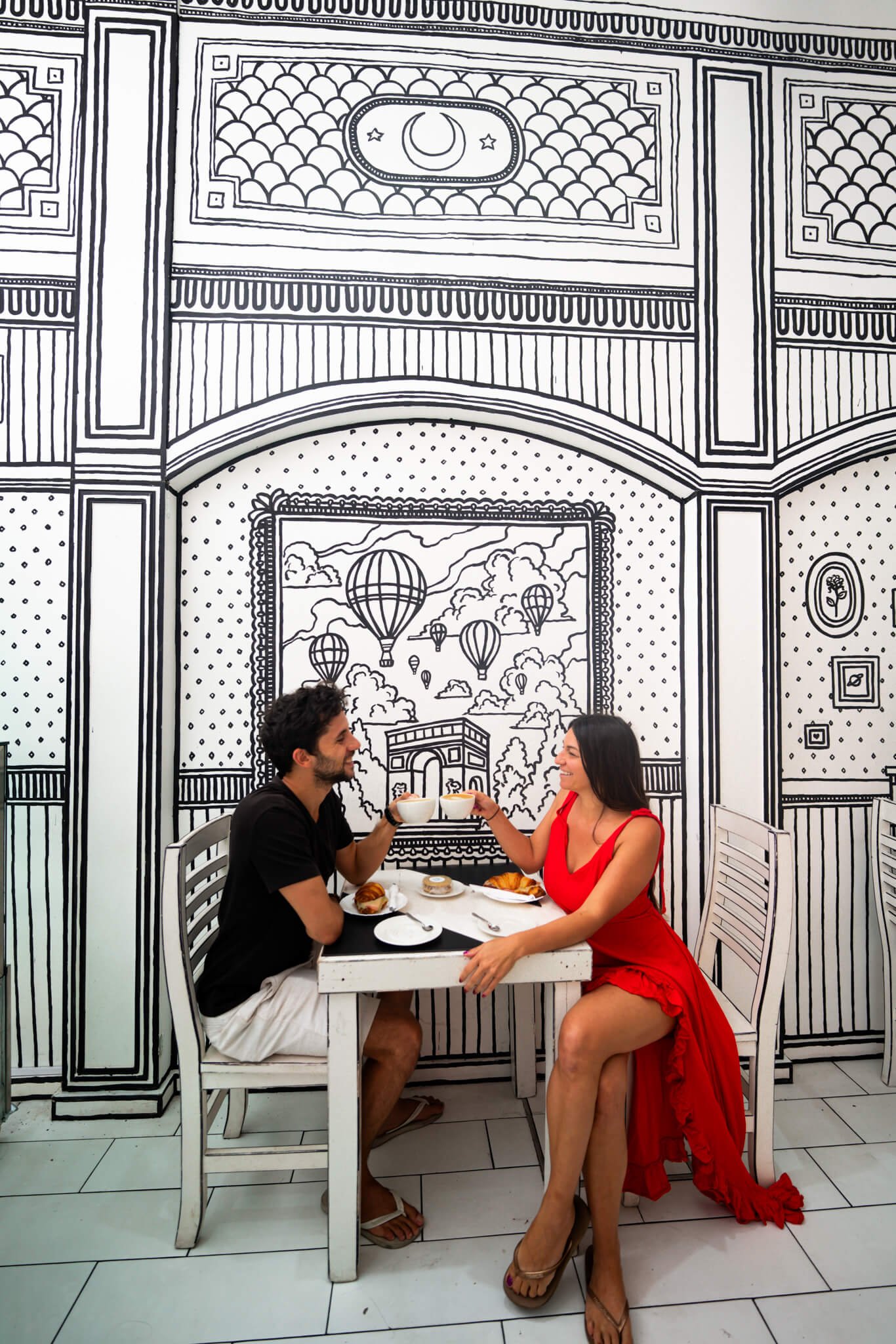 2D cafe in Belgrano, Buenos Aires