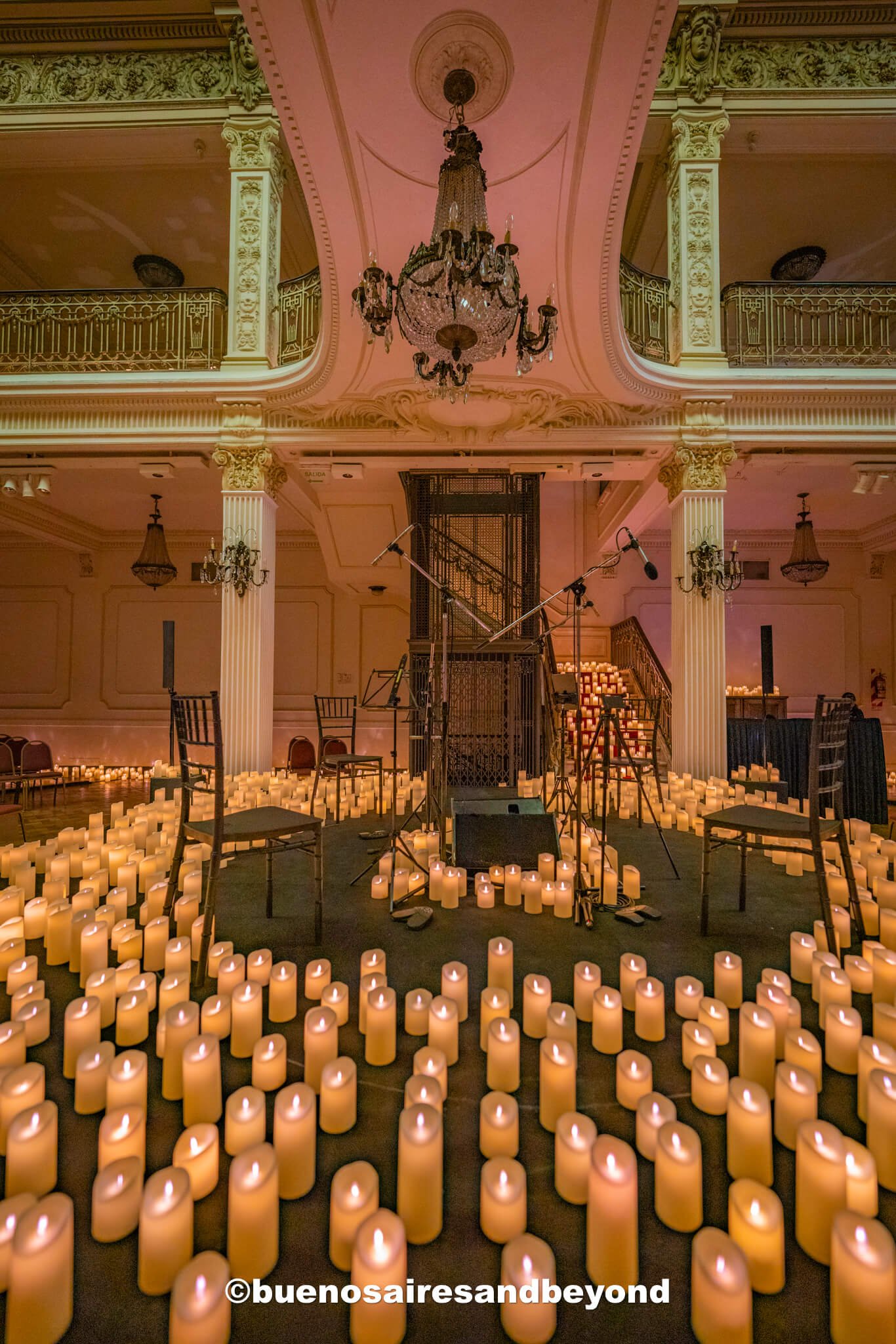 candlelight concert - things to do in Buenos Aires when it rains