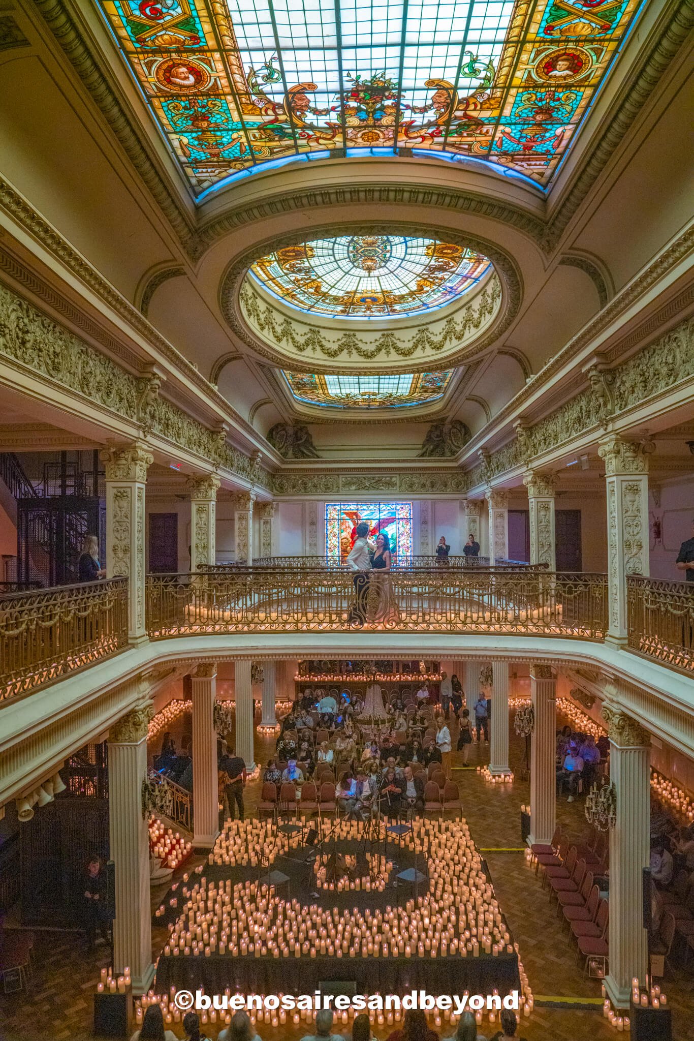 candlelight concert - things to do in Buenos Aires when it rains