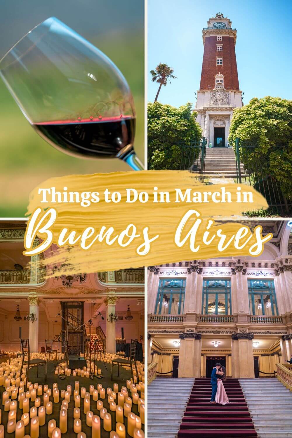 things to do in Buenos Aires in March pin