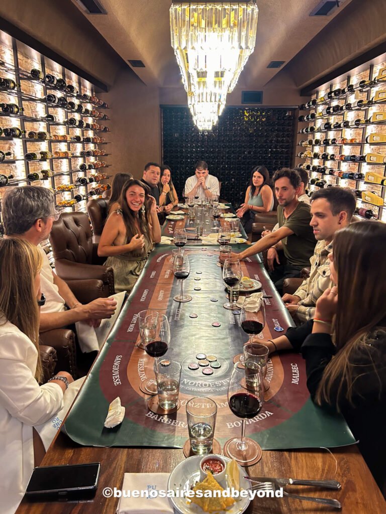 wine casino - unique activities in Buenos Aires