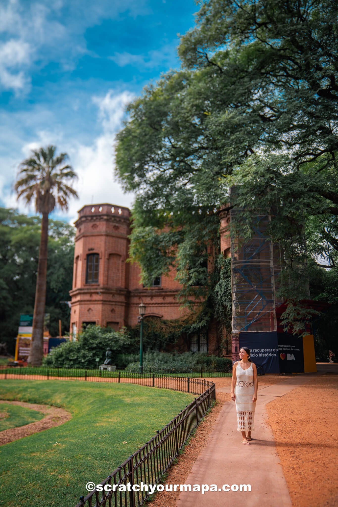 Roman section of th Buenos Aires Botanical Gardens