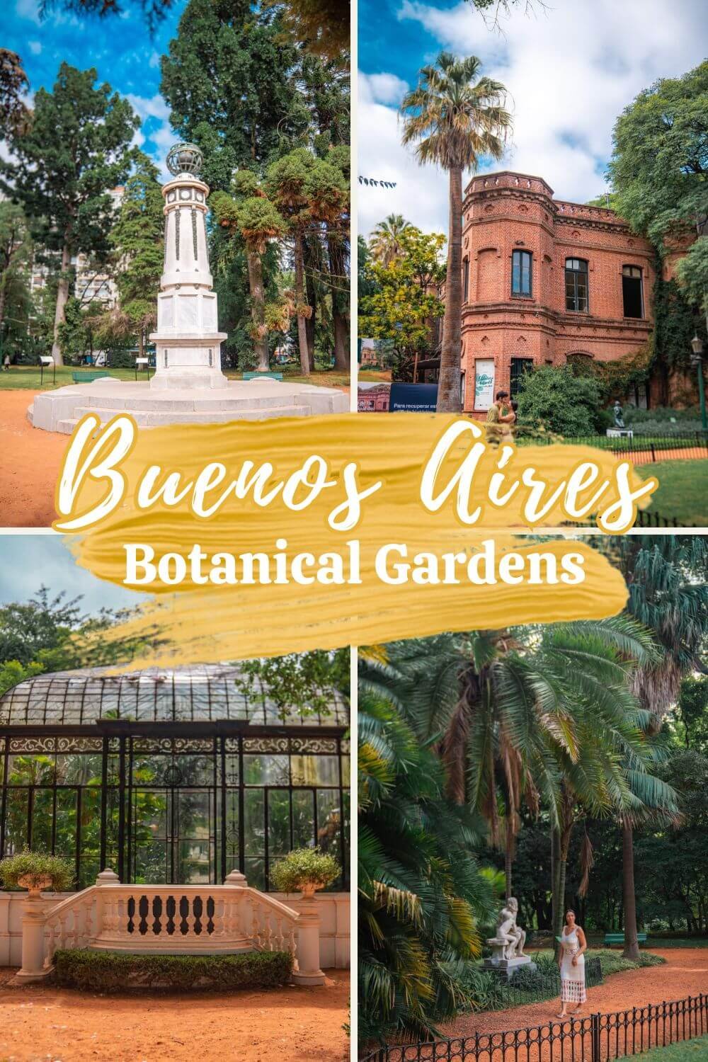 Buenos Aires Botanical Gardens pin 