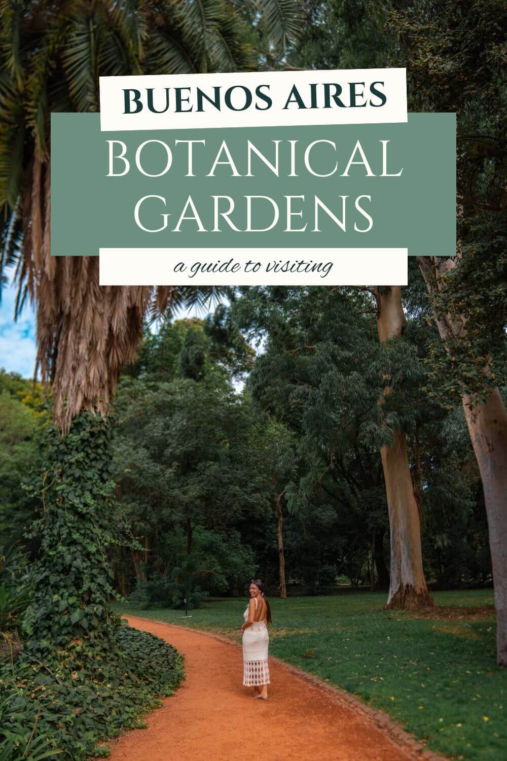 Buenos Aires Botanical Gardens pin