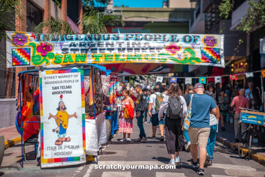 Feria de los Artes in San Telmo, Buenos Aires