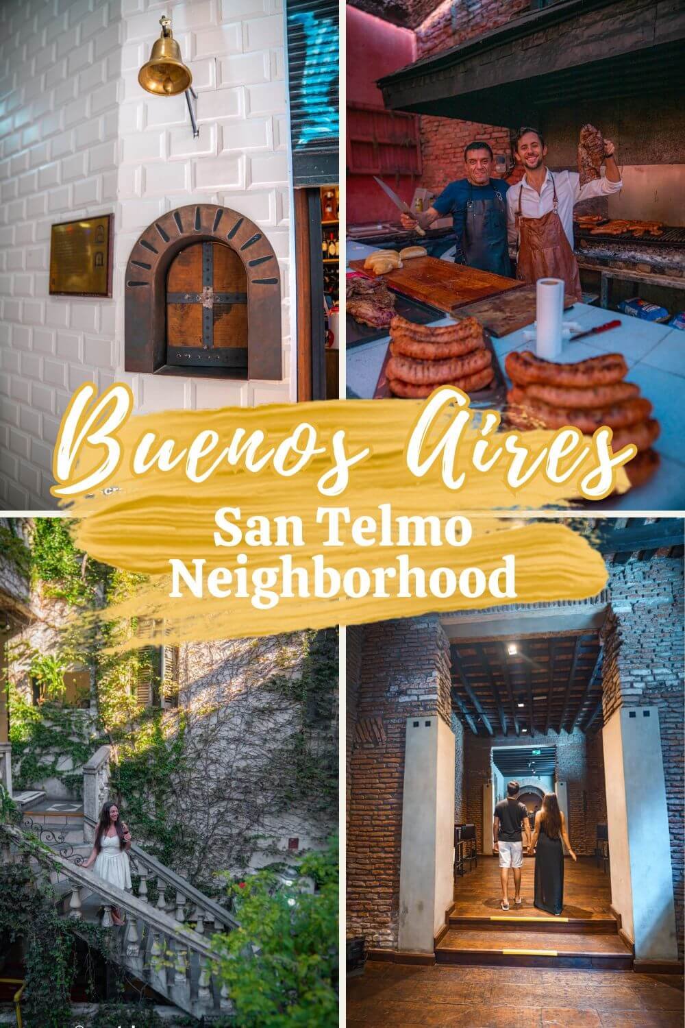 San Telmo Buenos Aires travel guide pin