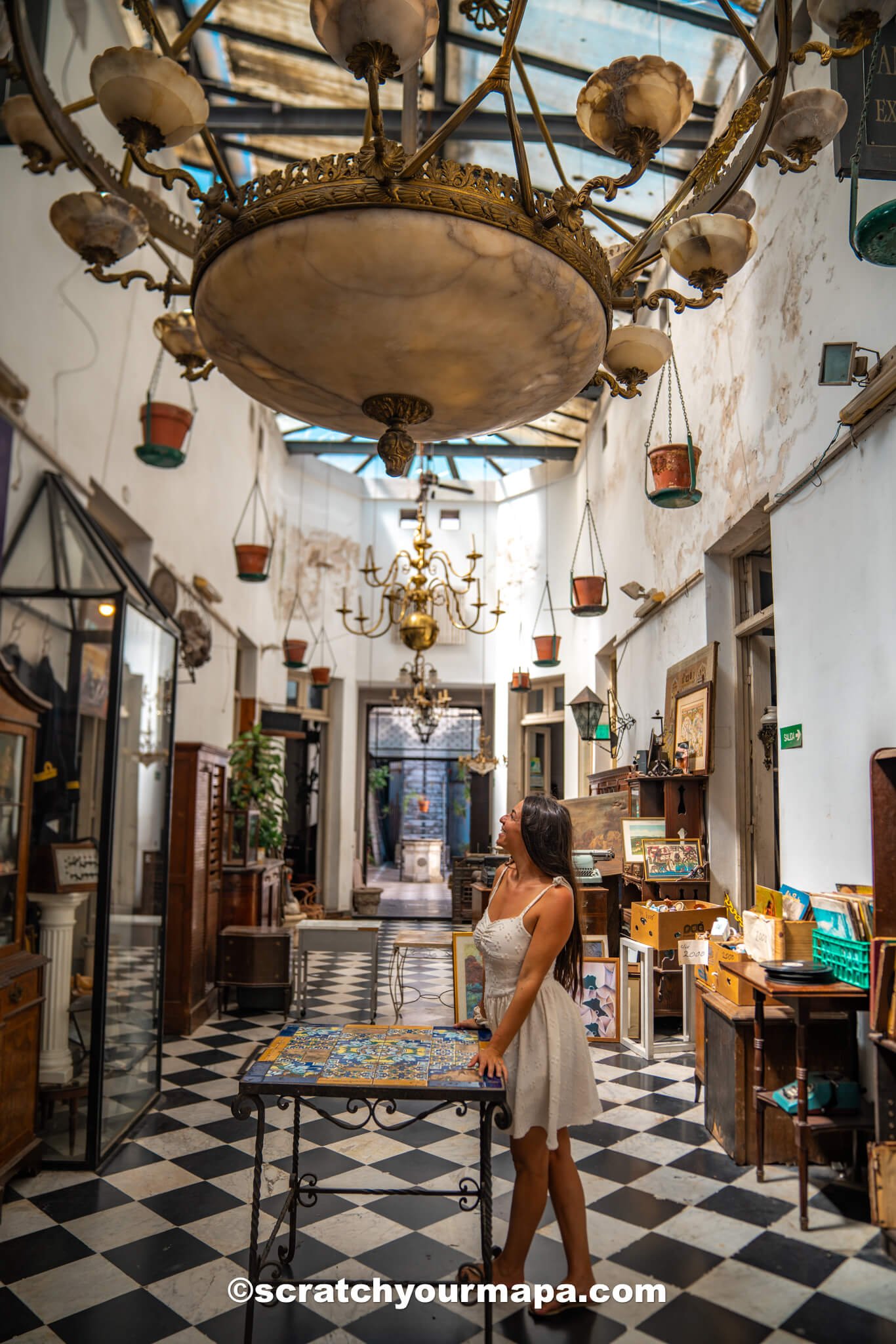 Antique shops in San Telmo, Buenos Aires