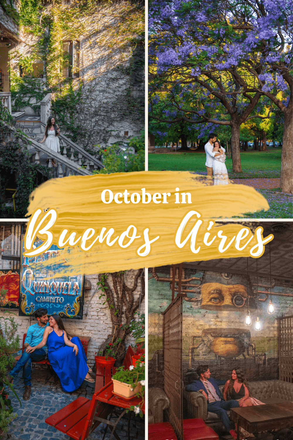 Buenos Aires in October pin