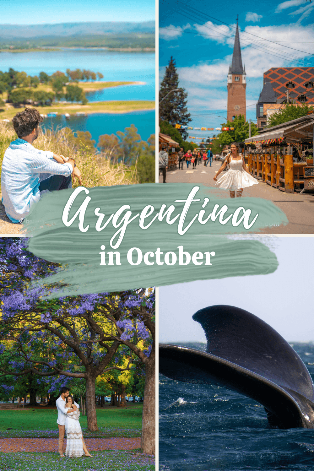 October in Argentina Pin