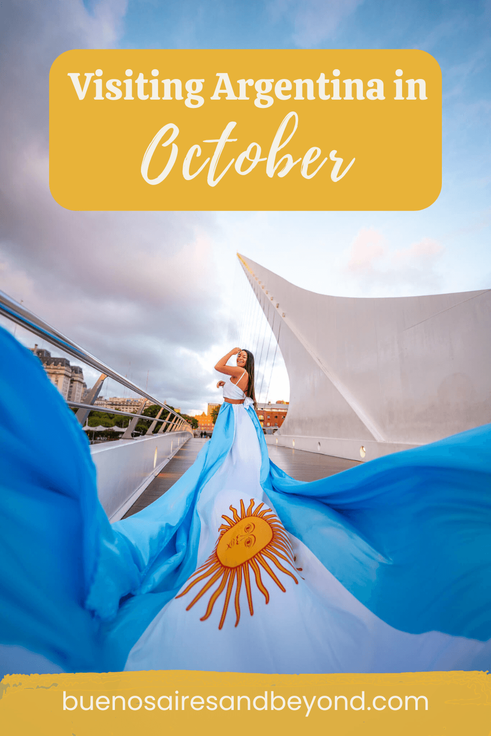 October in Argentina Pin